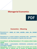 Managerial Economics