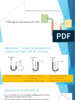 Pressure - Manometer