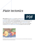 Plate Tectonics - Wikipedia