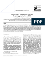 Conversion of Waste Plastics Into Fuels