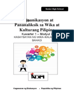 Komunikasyon11-Q1-M7-KasaysayanNgWika-IkalawangBahagi-Version 3