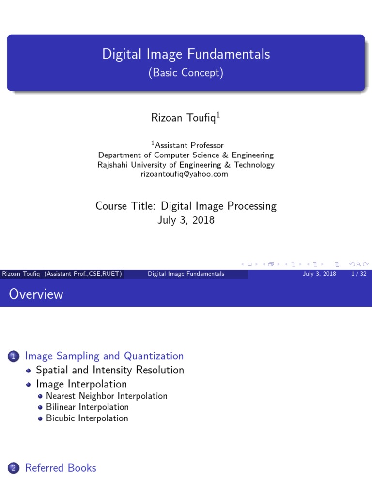 Image Interpolation Techniques Explained | PDF | Image Resolution ...
