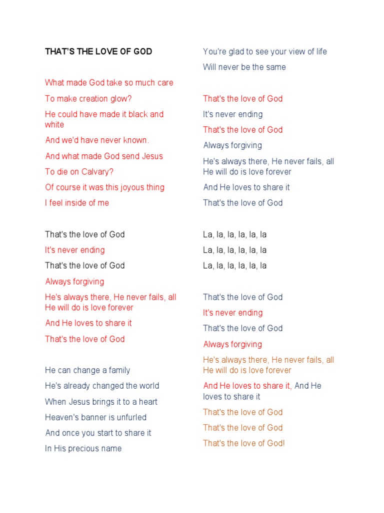 Duet Lyrics To Edit PDF