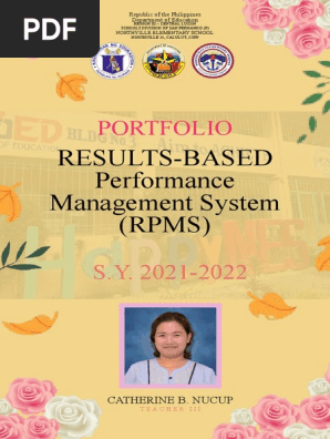 Cathy RPMS Portfolio 2021-2022