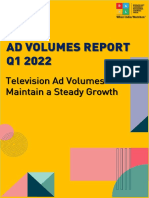 Barc India Think Report Ad Volumes q1 2022