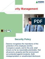 007 Security Management