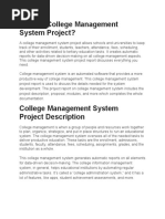 College Management System Project 1