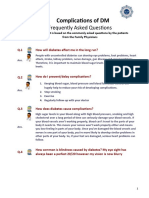 Endo - Complications of DM - FAQs