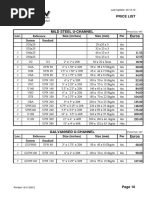 JMV - Price List