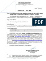 Circular For MS Office (18-29 July 22)