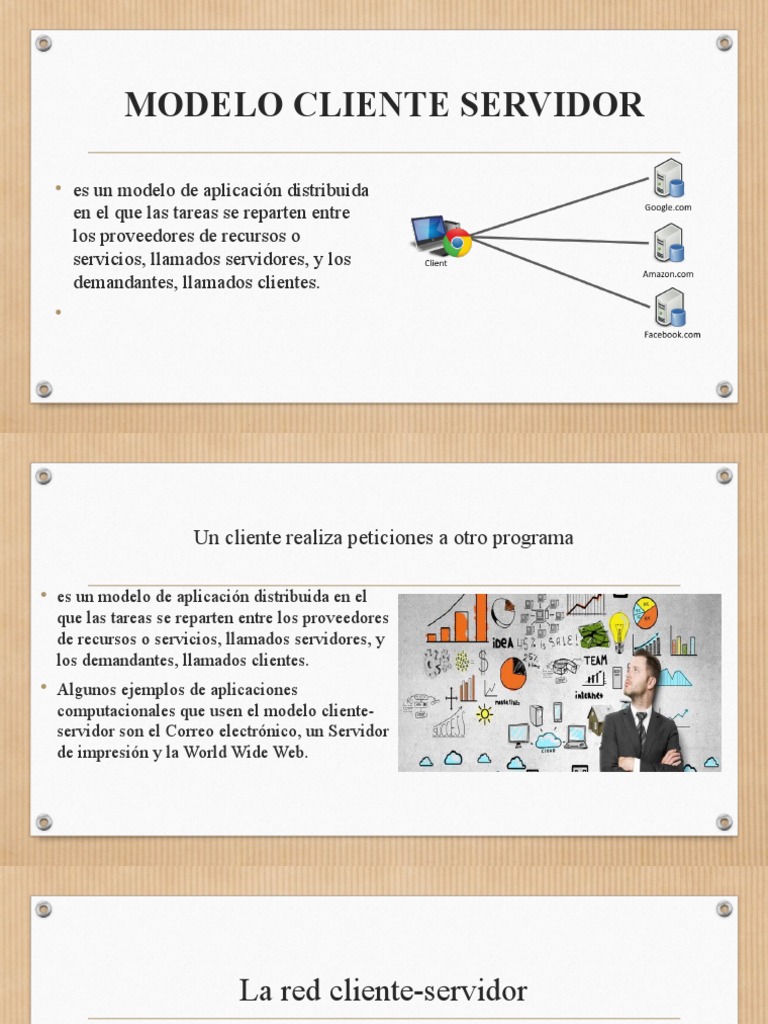 Modelo Cliente Servidor | PDF