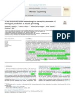 A Recent Research in Minerals Engineering