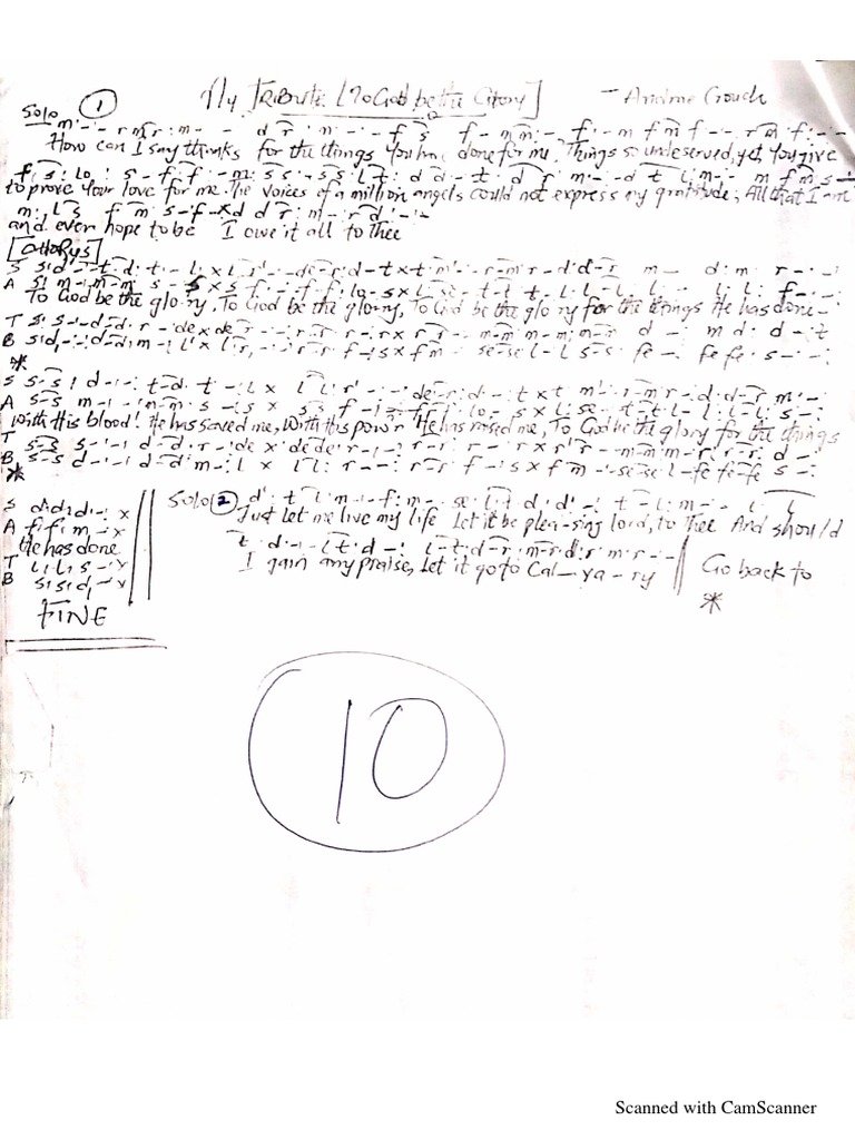 Scanned Document Analysis Guide | PDF