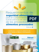 Requerimientos Alimentos Procesados