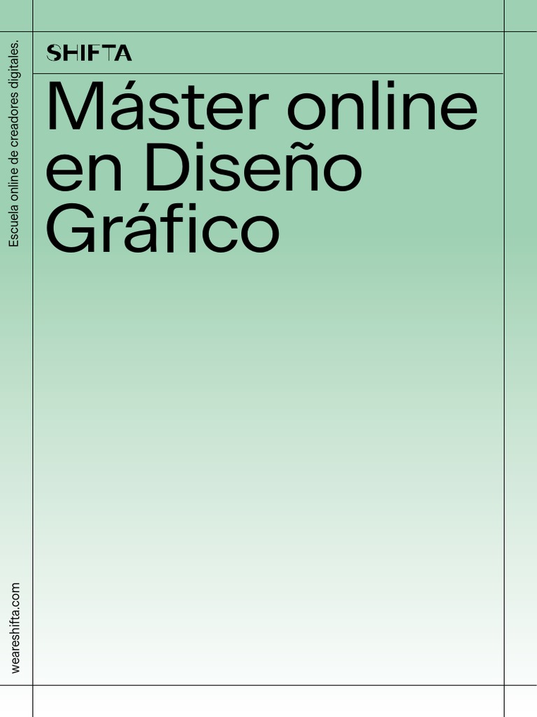 SHIFTA MASTER GRAFICO Folleto | PDF | Diseño | Diseño gráfico
