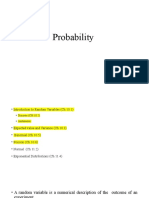 Probability Sec F