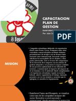 Capacitacion Plan de Gestion Rainforest