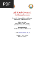 Alkitab Journal For Human Sciences