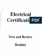 Electrical Certification Test and Reviewer