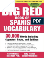 The Big Red Book of Spanish Vocabulary - Thomas, Scott