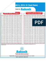 NTSE Tamil Nadu 2018 Answer Key