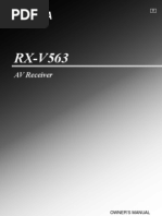 Manual Yamaha RV-563