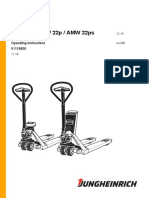 AMW 22 / AMW 22p / AMW 22ps: Operating Instructions 51119800