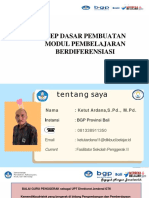 KOnsep Pembelajaran BERDIFERENSIASI