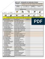 Check List Operacional - Maquina Pesada Trator de Pneu