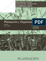 Planeación y Organización