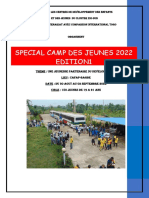 Livrets Camp Des Jeunes 2022 Du Cluster Zio-Sud