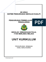 Borang Semakan Buku Kerjamurid