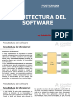 Arquitectura Del Software: Ing. Gabriela Murguia Torrez