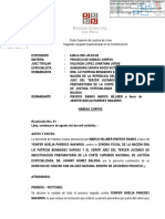 Yenifer Paredes Debe Ser Liberada, Según Hábeas Corpus Presentado Por Un Abogado.