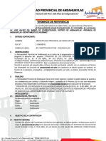 Contratación de prevencionista para obra de evaluación de aguas pluviales