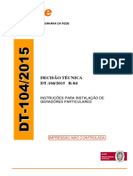 DT-104 - R04 - Instruções para Instalação de Geradores Particulares
