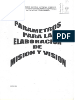 Parametros Vision y Mision