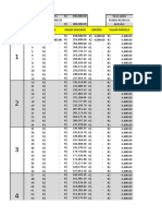 Planilha de Incidência Do Incc