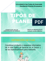 Planificacion Tipos de Planeas