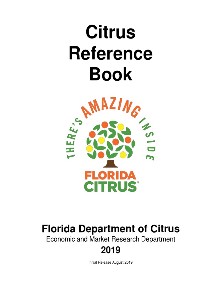 2019 Citrus Reference Book | PDF | Orange Juice | Citrus