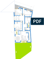 Luxury apartment floor plan layout