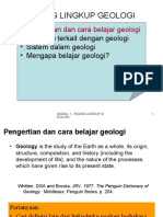 Modul 1 - Geologi