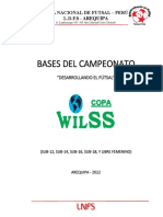 Bases CAMPEONATO COPA WILSS LDFS AREQUIPA 2O22 Actualizado