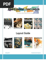 Deconstruction Magazine Layout Guide Spring 2011