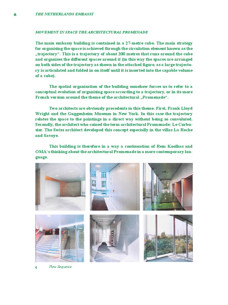 Netherlands Embassy Architectural Design | PDF