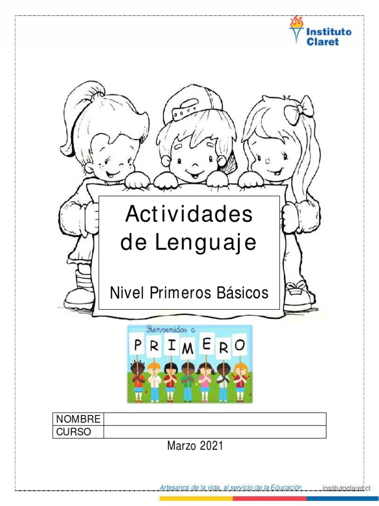 Actividades de Lenguaje para Preescolar | PDF | Lápiz | Color