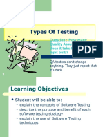 Chapter 3 SwTestingMeasureSQ-TypesOfTesting