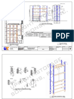 Warehouse racking elevation and storage capacity