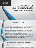 High Risk New Born