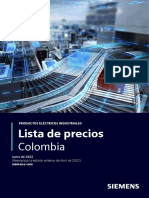 List A de Precios Colombia Junio 2022